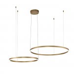 Подвесной светильник Indigo 14001/2P Gold GALASS