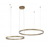 Подвесной светильник Indigo 14001/2P Gold GALASS