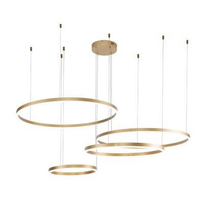 Подвесной светильник Indigo 14001/4P Gold GALASS