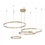 Подвесной светильник Indigo 14001/4P Gold GALASS