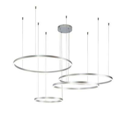 Подвесной светильник Indigo 14001/4P Silver GALASS