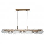 Подвесной светильник Indigo 12019/6P Brass ELEGANZA