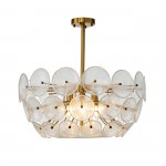 Светильник на штанге Indigo 12020/6R Gold SOFFIO