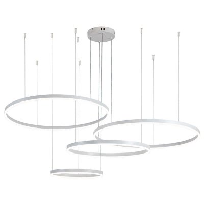 Подвесной светильник Indigo 14001/4P White GALASS