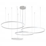 Подвесной светильник Indigo 14001/4P White GALASS