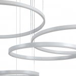 Подвесной светильник Indigo 14001/4P White GALASS