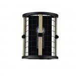 Настенный светильник Indigo 10014/1W Black CASTELLO