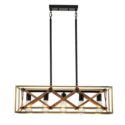 Светильник на штанге Indigo 10002/5R Black STORIA