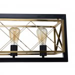 Светильник на штанге Indigo 10003/5R Black ERA