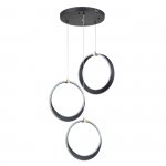 Подвесной светильник Indigo 14014/3P Black PARADE