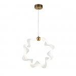 Подвесной светильник Indigo 11044/1PL Brass TORNADO