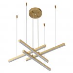 Подвесной светильник Indigo 14017/4P Gold PARALLELI