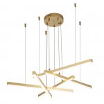 Подвесной светильник Indigo 14017/5P Gold PARALLELI