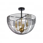 Потолочный светильник Indigo 10001/4C Black FRESCO