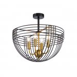 Потолочный светильник Indigo 10001/4C Black FRESCO