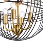 Потолочный светильник Indigo 10001/4C Black FRESCO