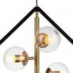 Подвесной светильник Indigo 13005/B/4P Black FACCETTA