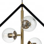 Подвесной светильник Indigo 13005/B/4P Black FACCETTA