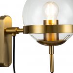 Настенный светильник Indigo 13005/1W Bronze FACCETTA