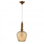 Подвесной светильник Indigo 11010/1P Amber ANNATA