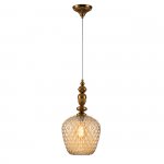 Подвесной светильник Indigo 11010/1P Amber ANNATA