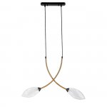 Подвесной светильник Indigo 13001/2P Black FIORE