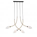 Подвесной светильник Indigo 13001/4P Black FIORE