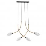 Подвесной светильник Indigo 13001/4P Black FIORE