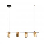 Подвесной светильник Indigo 11014/4P Gold LIBERTA