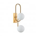 Настенный светильник Indigo 11015/2W Brass OPACO