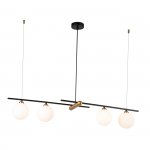 Подвесной светильник Indigo 11015/4P Black OPACO