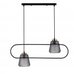 Подвесной светильник Indigo 11016/2P Black ASTRATTO