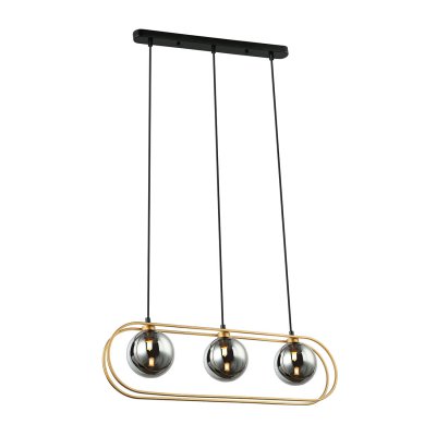 Подвесной светильник Indigo 11017/3P Gold SPAZIO Подвесной светильник Indigo 11017/3P Gold SPAZIO