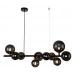Подвесной светильник Indigo 11018/10P Black MOLECOLA