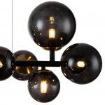 Подвесной светильник Indigo 11018/10P Black MOLECOLA