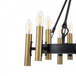 Подвесной светильник Indigo 13009/9P Black CERO