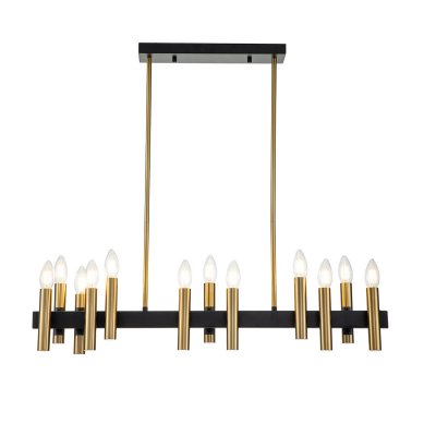 Светильник на штанге Indigo 13009/12PL Black CERO