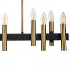 Светильник на штанге Indigo 13009/12PL Black CERO