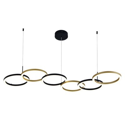 Подвесной светильник 14034/A/6P Black