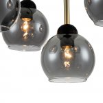 Подвесной светильник Indigo 11029/5P Black GRAPPOLI