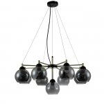 Подвесной светильник Indigo 11029/9P Black GRAPPOLI
