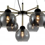 Подвесной светильник Indigo 11029/9P Black GRAPPOLI