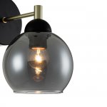 Настенный светильник Indigo 11029/1W Black GRAPPOLI