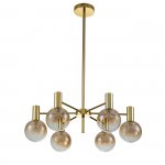 Светильник на штанге Indigo 13015/6R Gold COLLANA