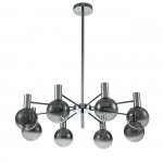 Светильник на штанге Indigo 13015/8R Chrome COLLANA