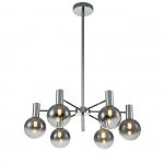 Светильник на штанге Indigo 13015/6R Chrome COLLANA