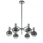 Светильник на штанге Indigo 13015/6R Chrome COLLANA