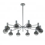 Светильник на штанге Indigo 13015/10R Chrome COLLANA