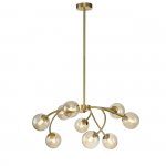 Светильник на штанге Indigo 11024/9R Gold INTERO