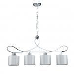 Подвесной светильник Indigo 13011/4P Chrome DAVINCI